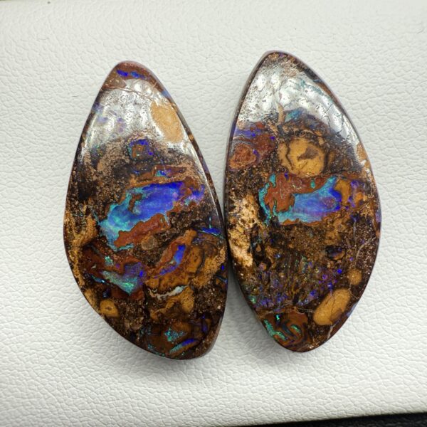 Koroit Boulder Opal Pair