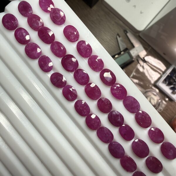 6 x 8mm Natural Ruby
