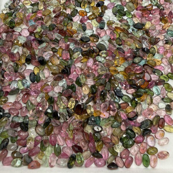 3x5 Oval Tourmaline - Mixed Color