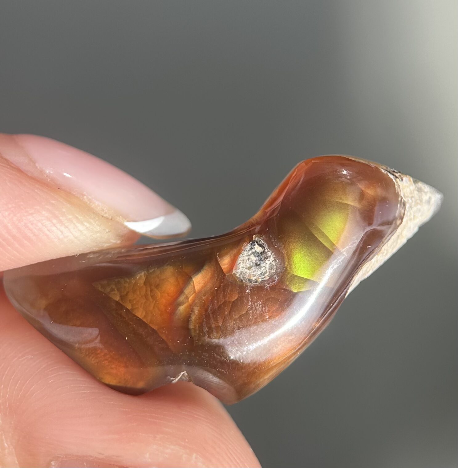 Fire Agate Mexico 19.5ct