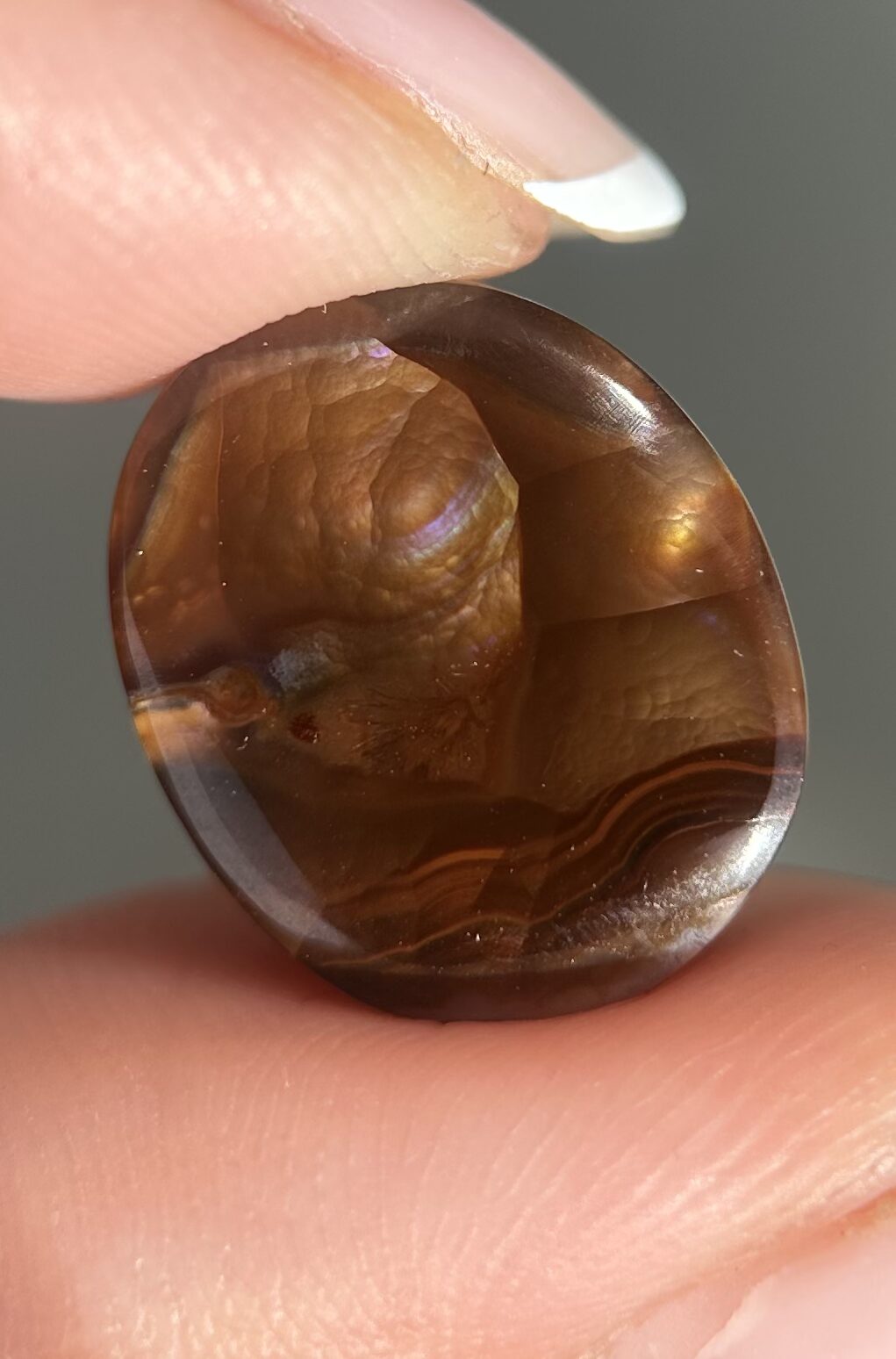 Fire Agate Mexico 12.4ct