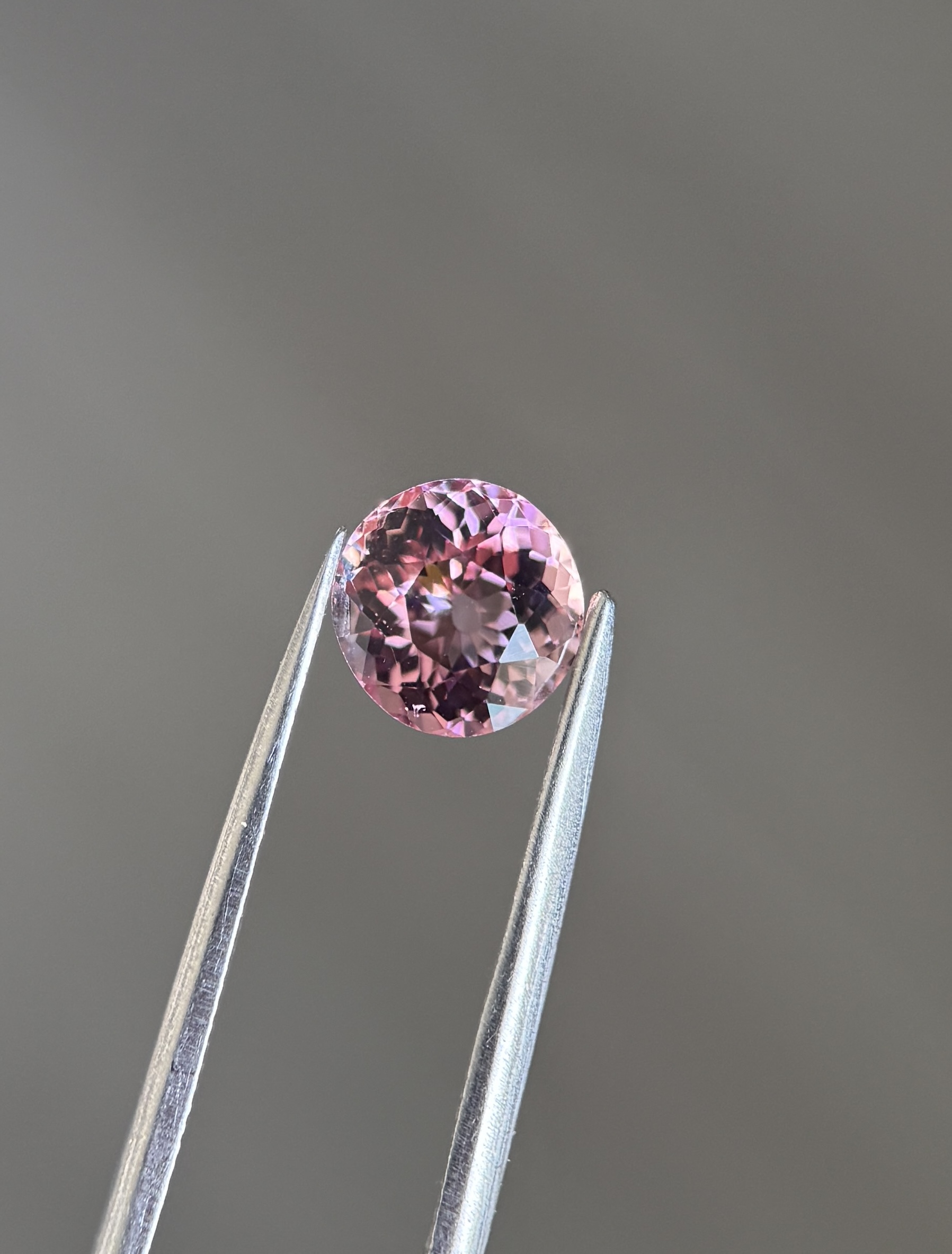 Pink Tourmaline Pair — 2.63ctw — Round Cut — Tanzania